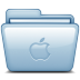 Apple Blue Icon 72x72 png